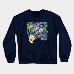 Blue Mind Crewneck Sweatshirt